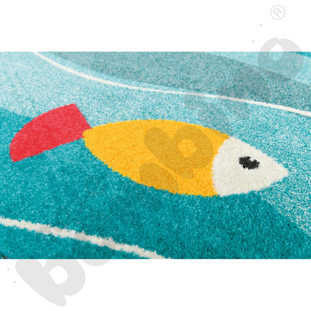 Dywan Fale morskie, 2 x 3 m