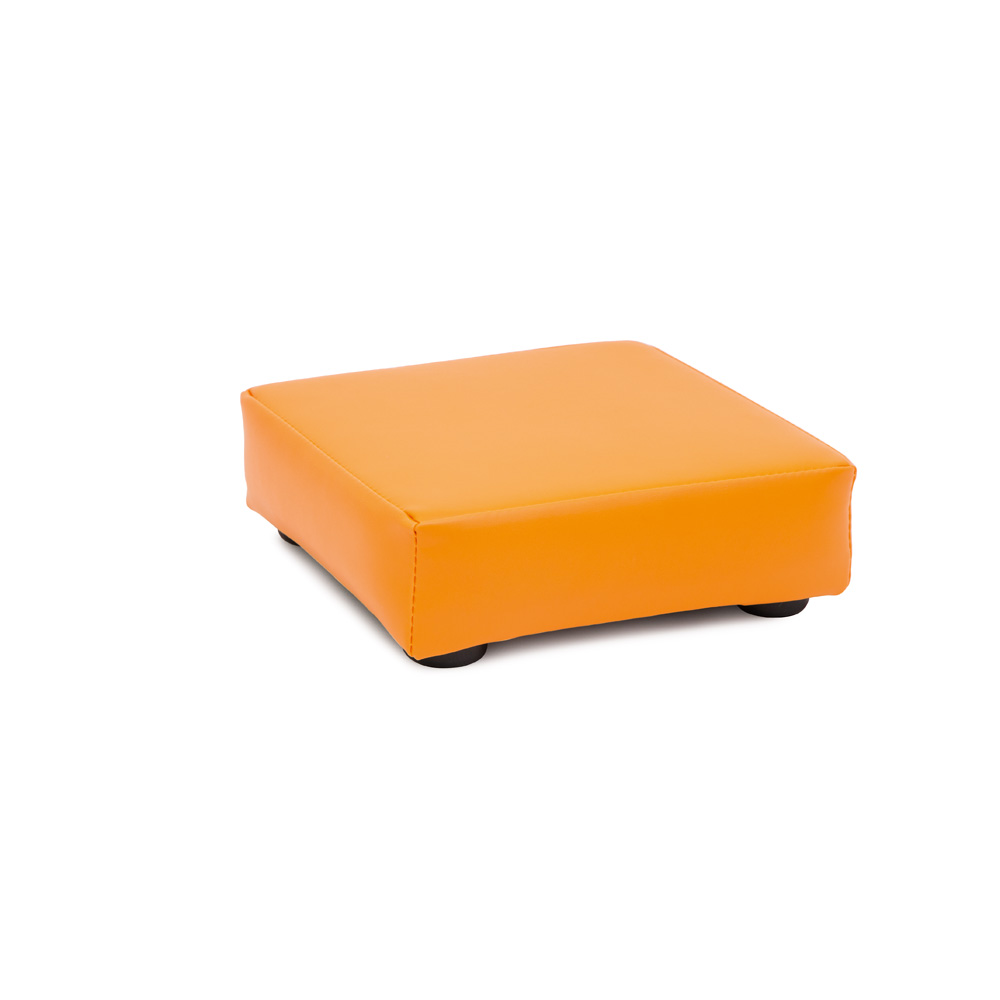 Čalúnený vankúš - oranžový