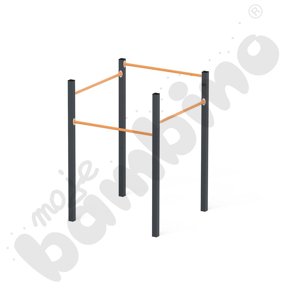 Street workout drążki Yellow