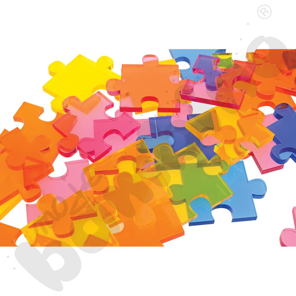 Lumipuzzle - transparentne puzzle 