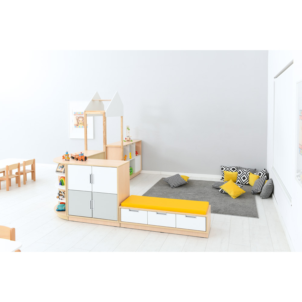 Quadro - zostava 174, 90°, korpus javor
