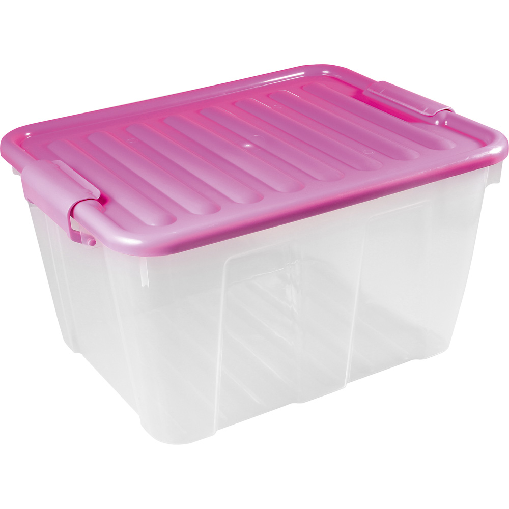 Úložný box s vekom mix 30 l