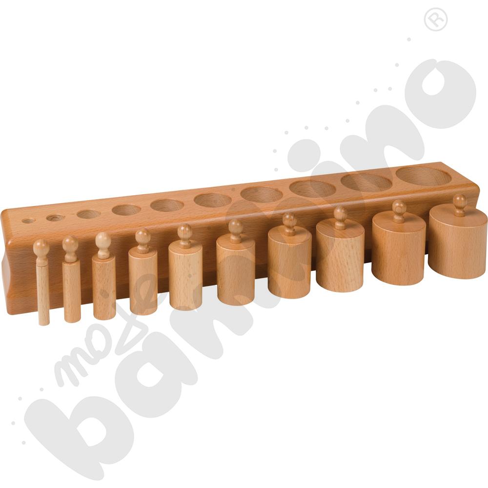   Cylinder Montessori do osadzania - blok 2  