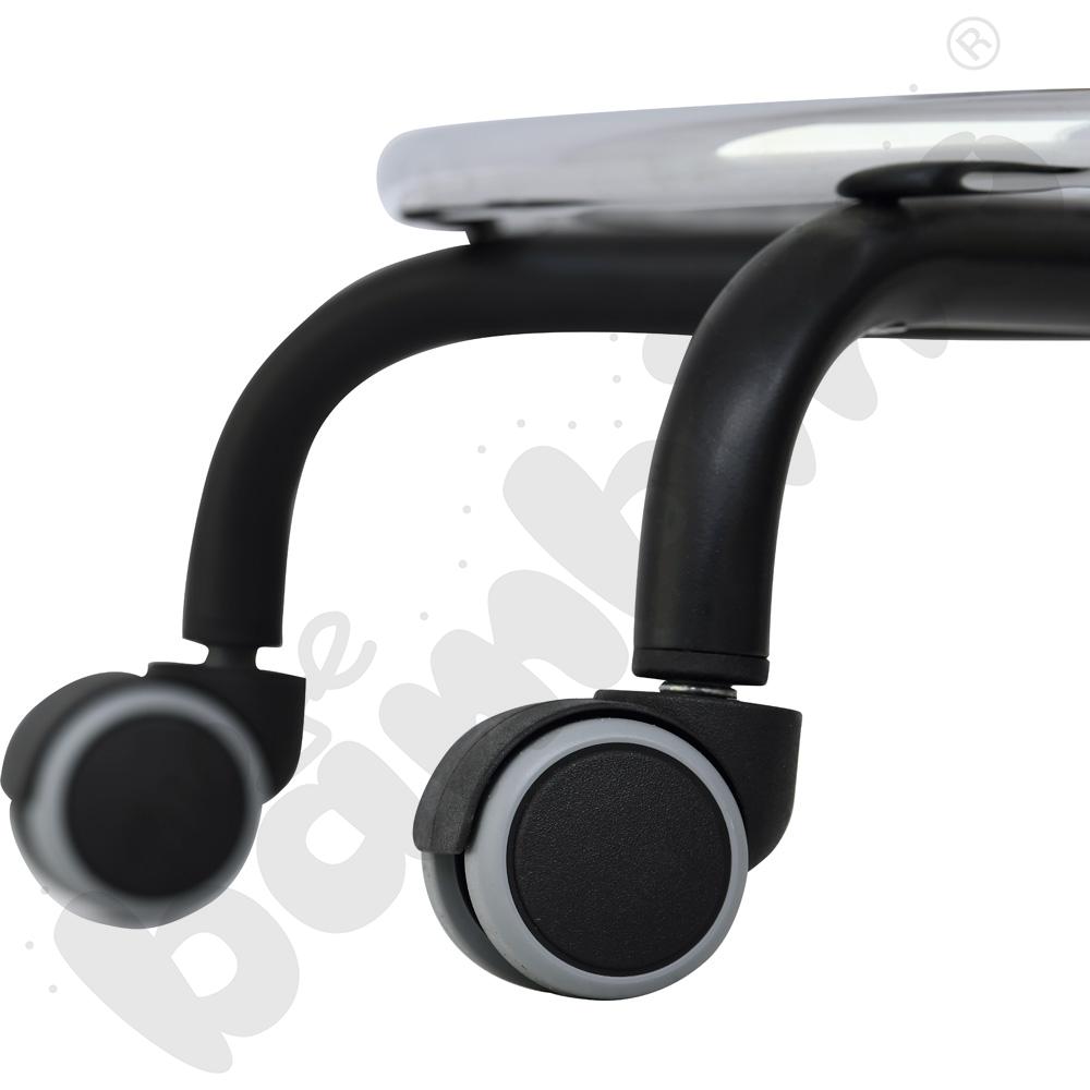 Taboret obrotowy z podnóżkiem