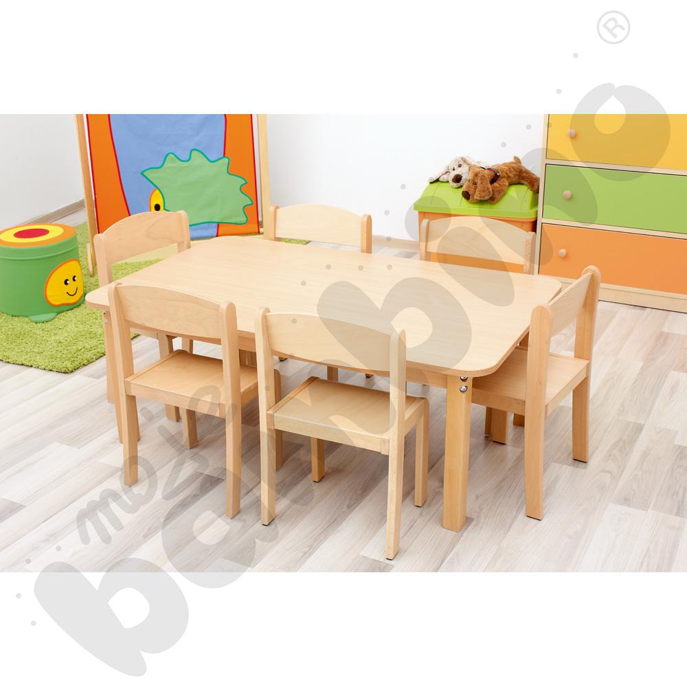 Krzesło Filipek rozm. 2 naturalne - naturalne