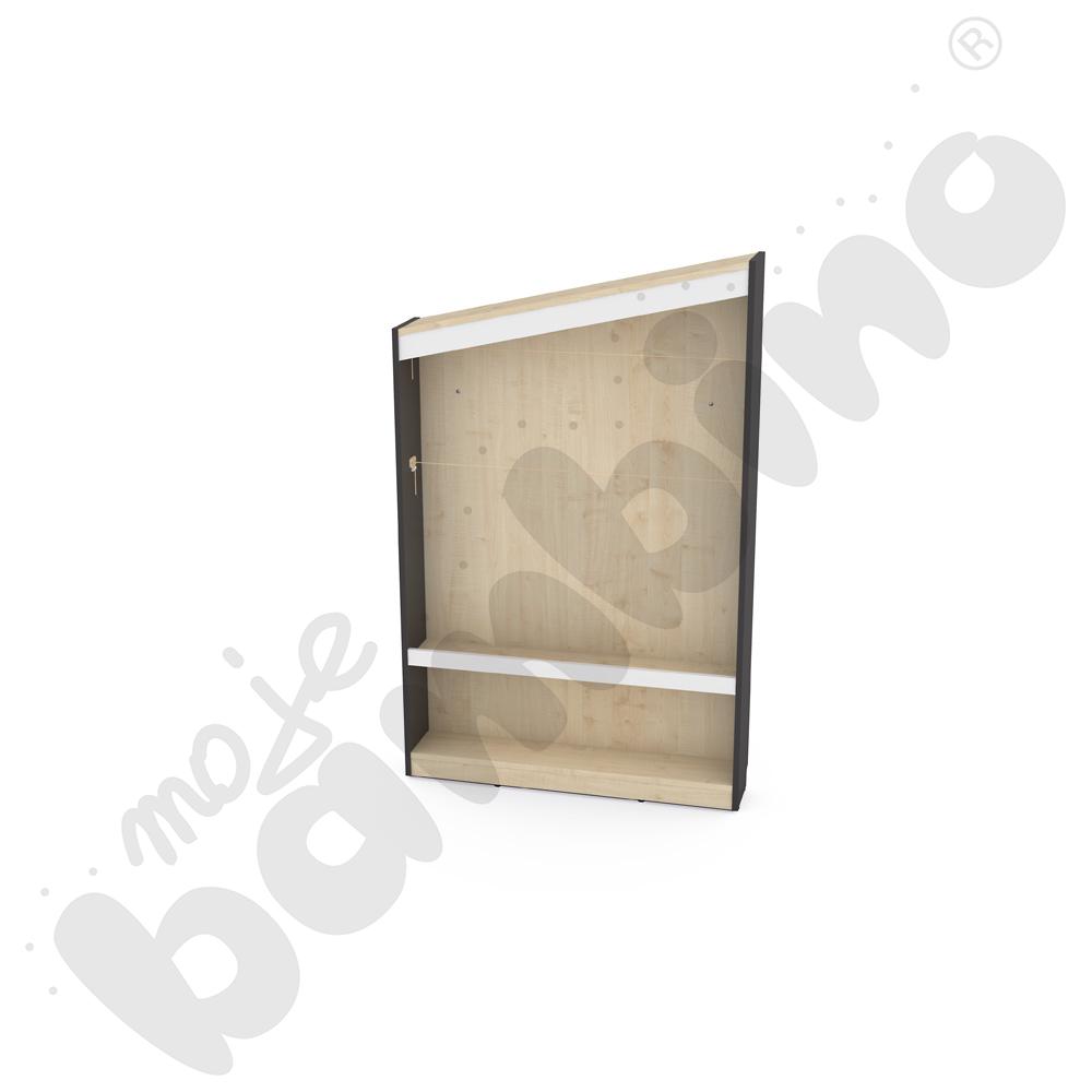 Szafka na prace plastyczne FLO prawa antracyt