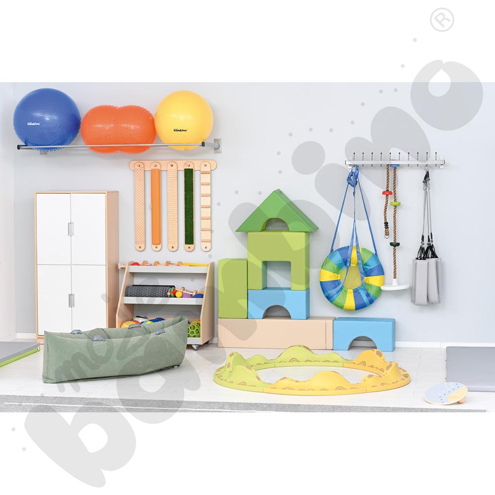 Półka metalowa na piłki