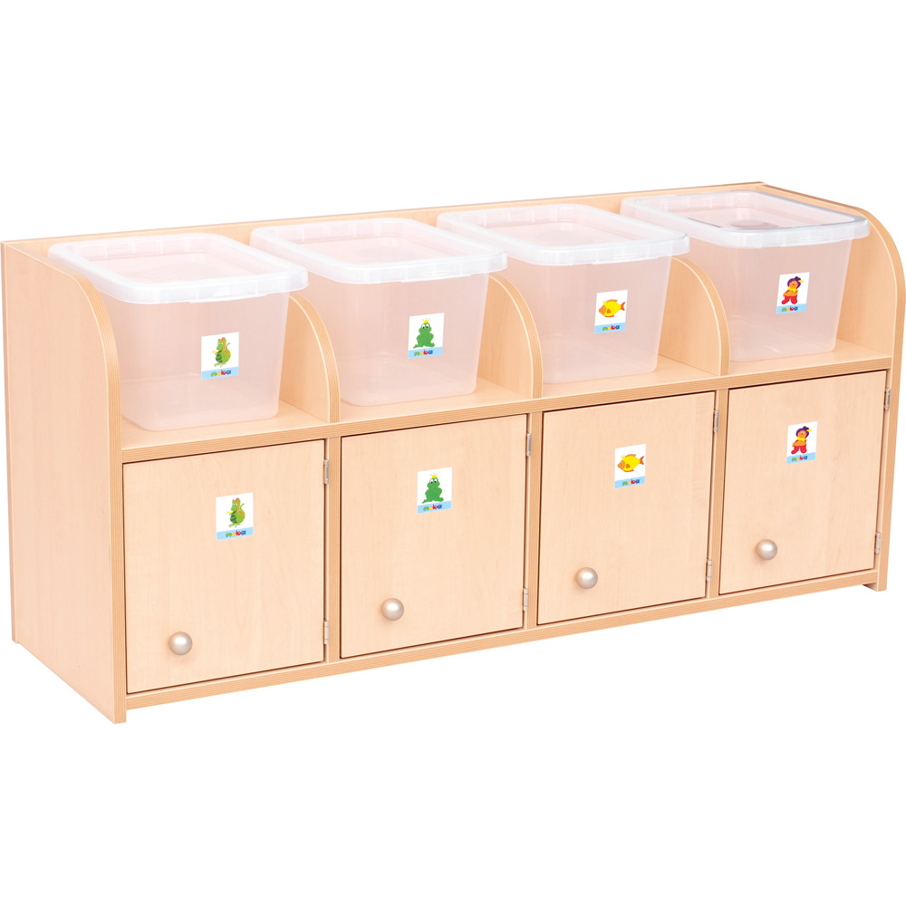Priehľadný úložný box 9 l