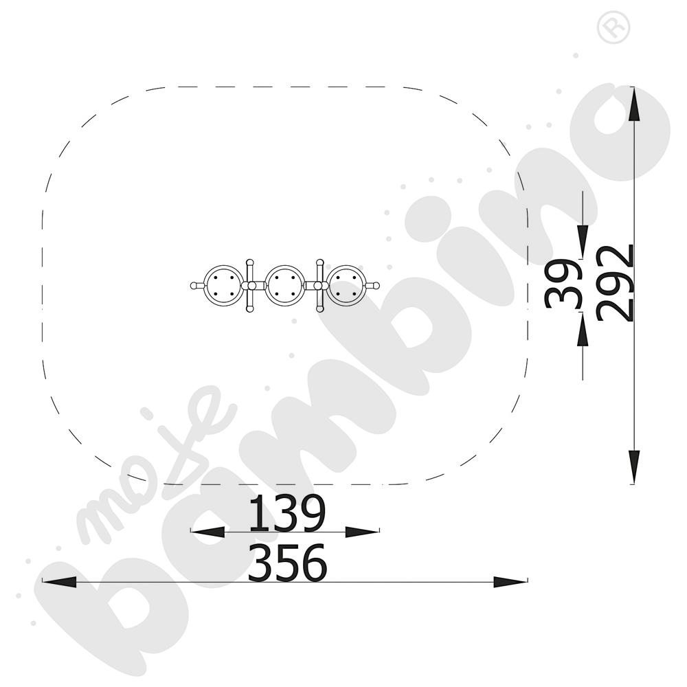 Action4Kids Lime - bujak 2-osobowy
