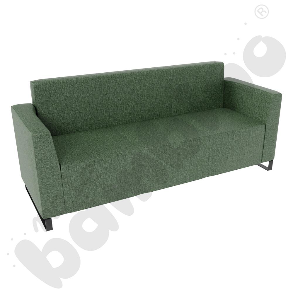 Sofa Universum 3-os. wys. 82 cm, 2 boki niskie, tkanina RO32
