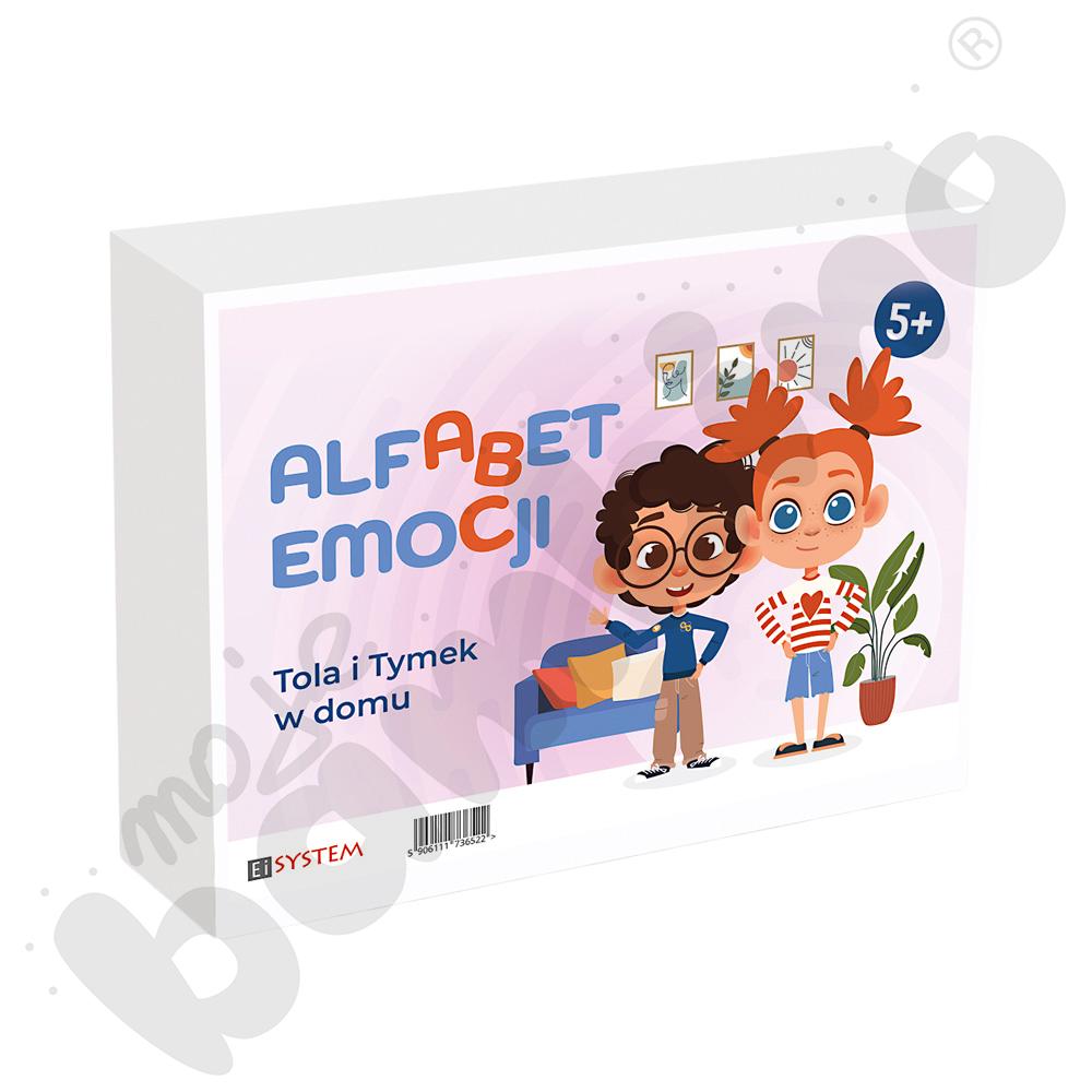 Alfabet emocji. Tola i Tymek w domu