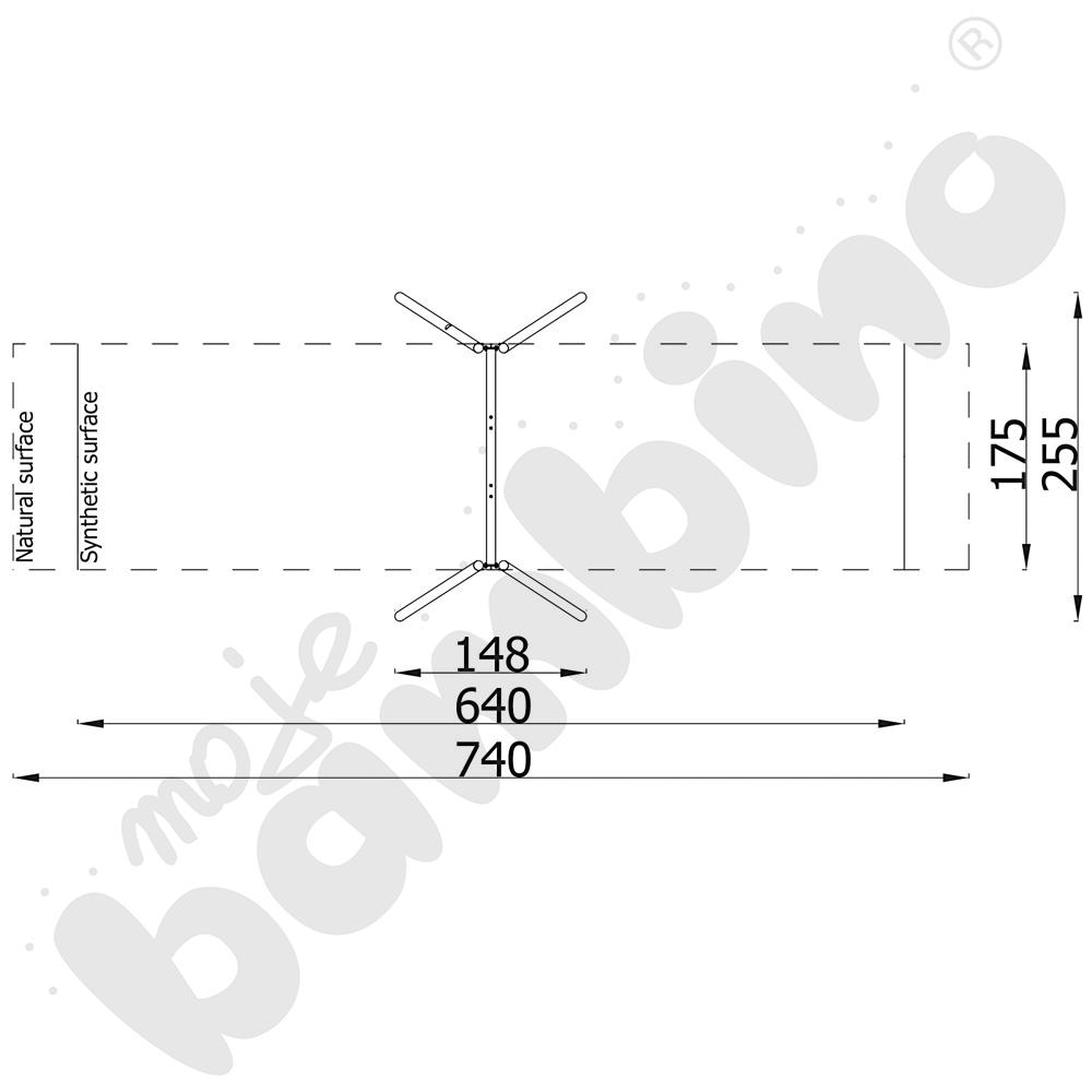 Verto - stelaż do huśtawki pojedynczej