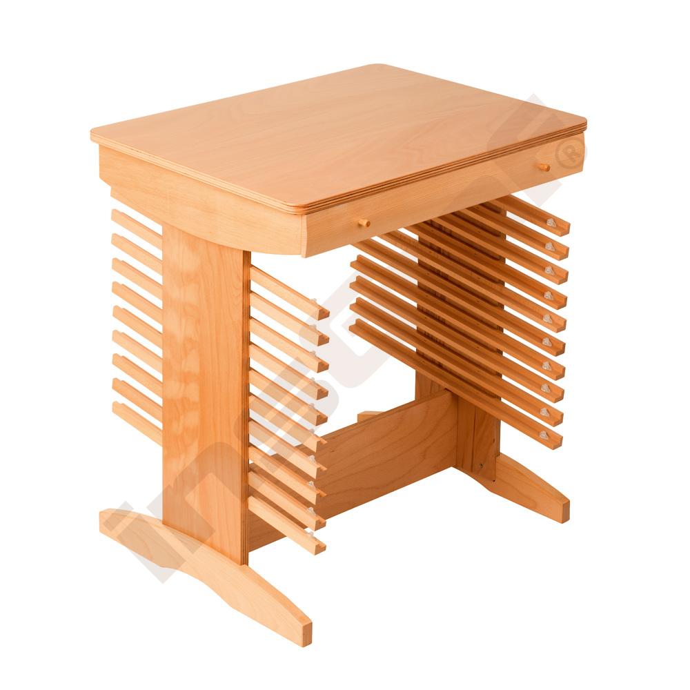 Stojan na mapy - Montessori puzzle
