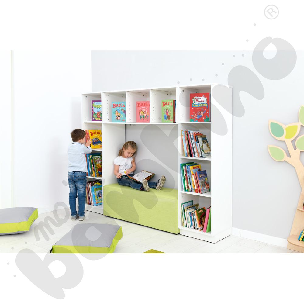 Quadro - kącik czytelniczy, biały