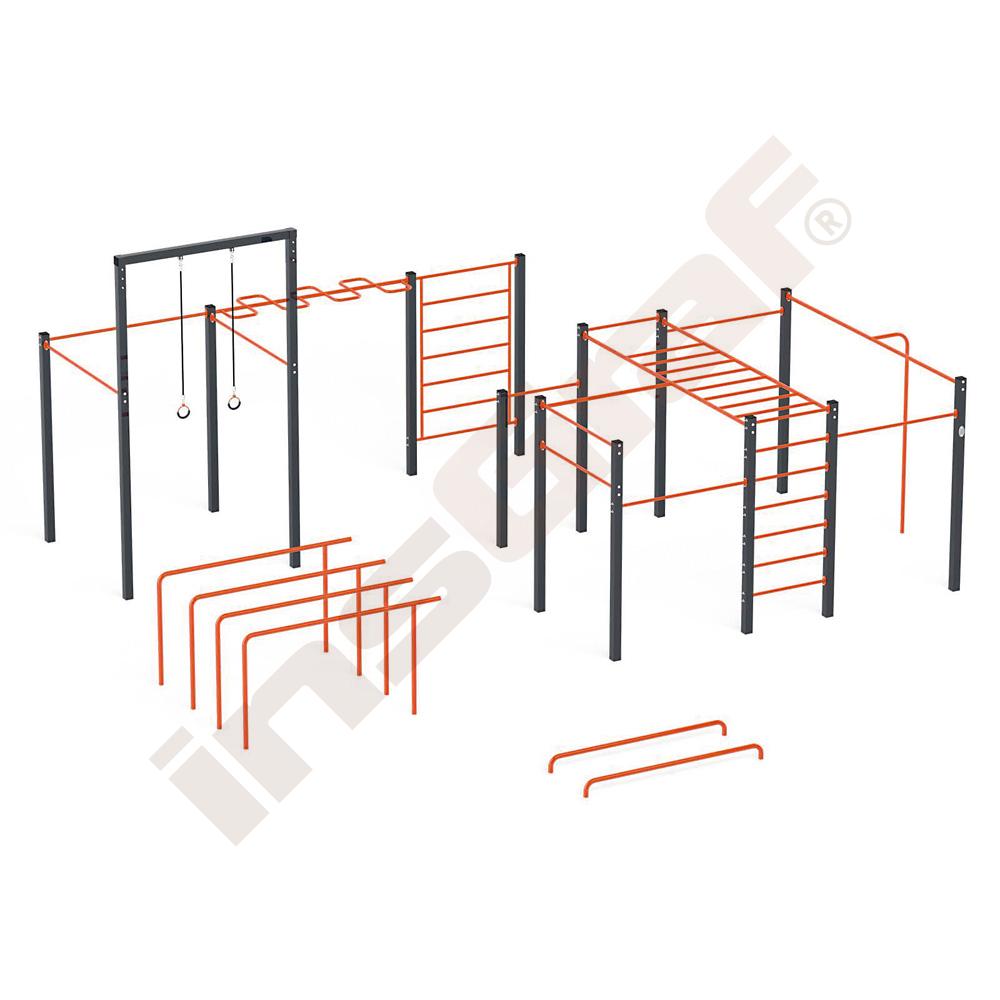 Street workout combo 3 Orange