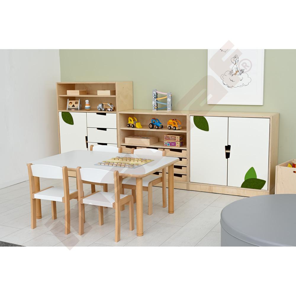 Stolová doska Flexi 120 x 80 obdĺžniková - biela