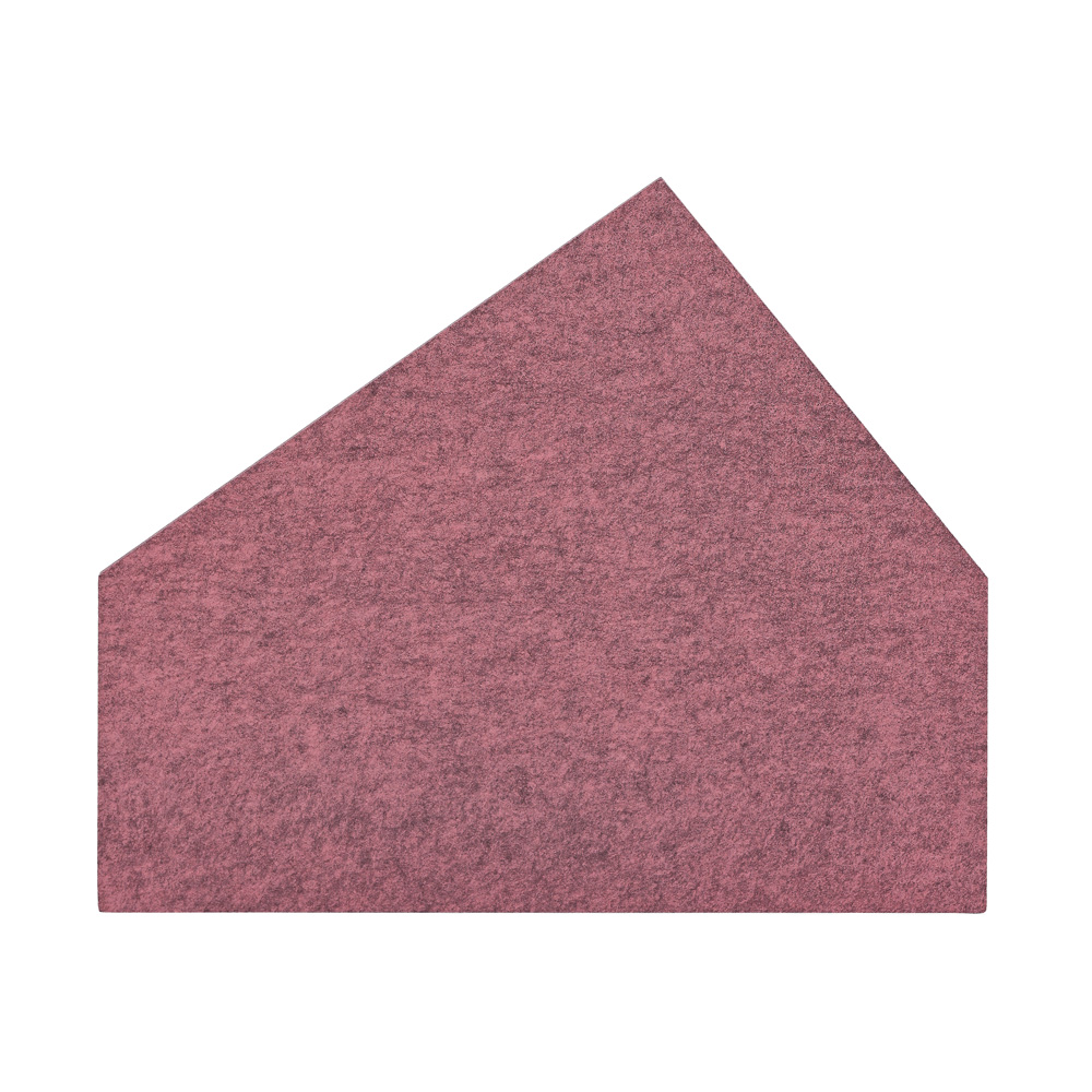 EKO dekorácia malý domček - jasnoružový pastel