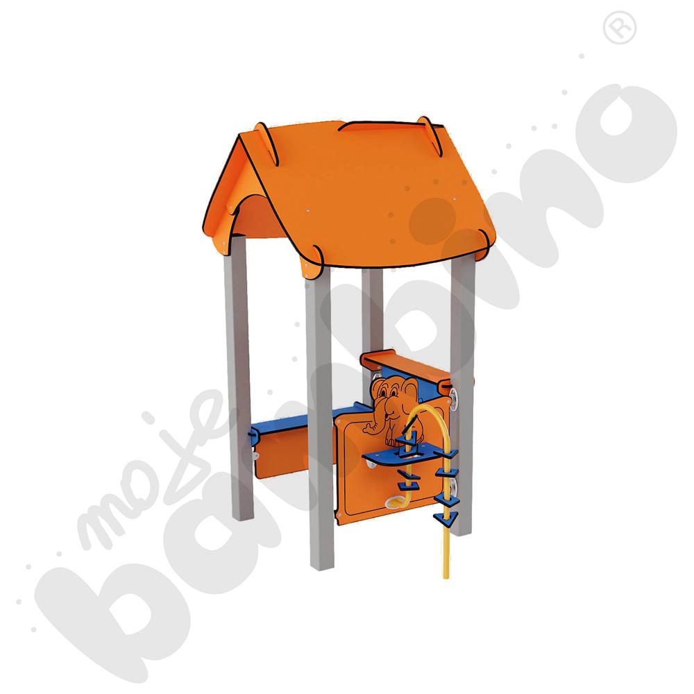   Quadro Baby – minidomek, metalalowe słuppy  