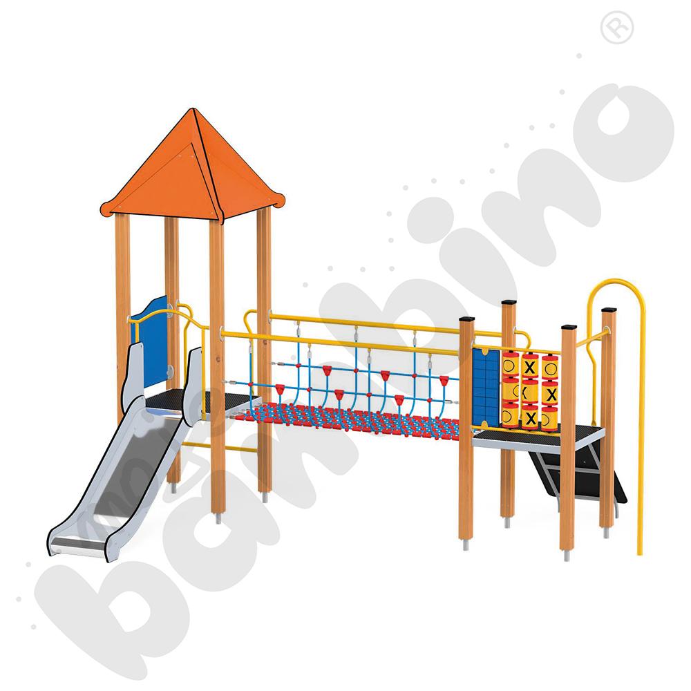 Quadro - zestaw 1263, drewniane słupy