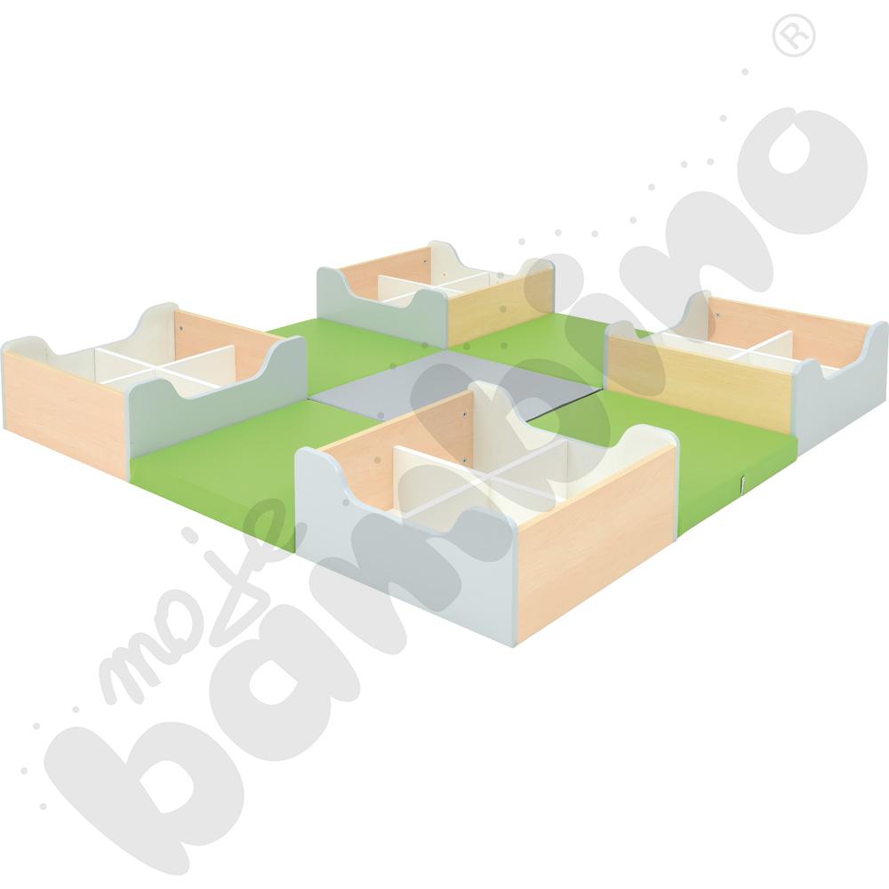 Quadro - zestaw 72, pojemnik klon jasny