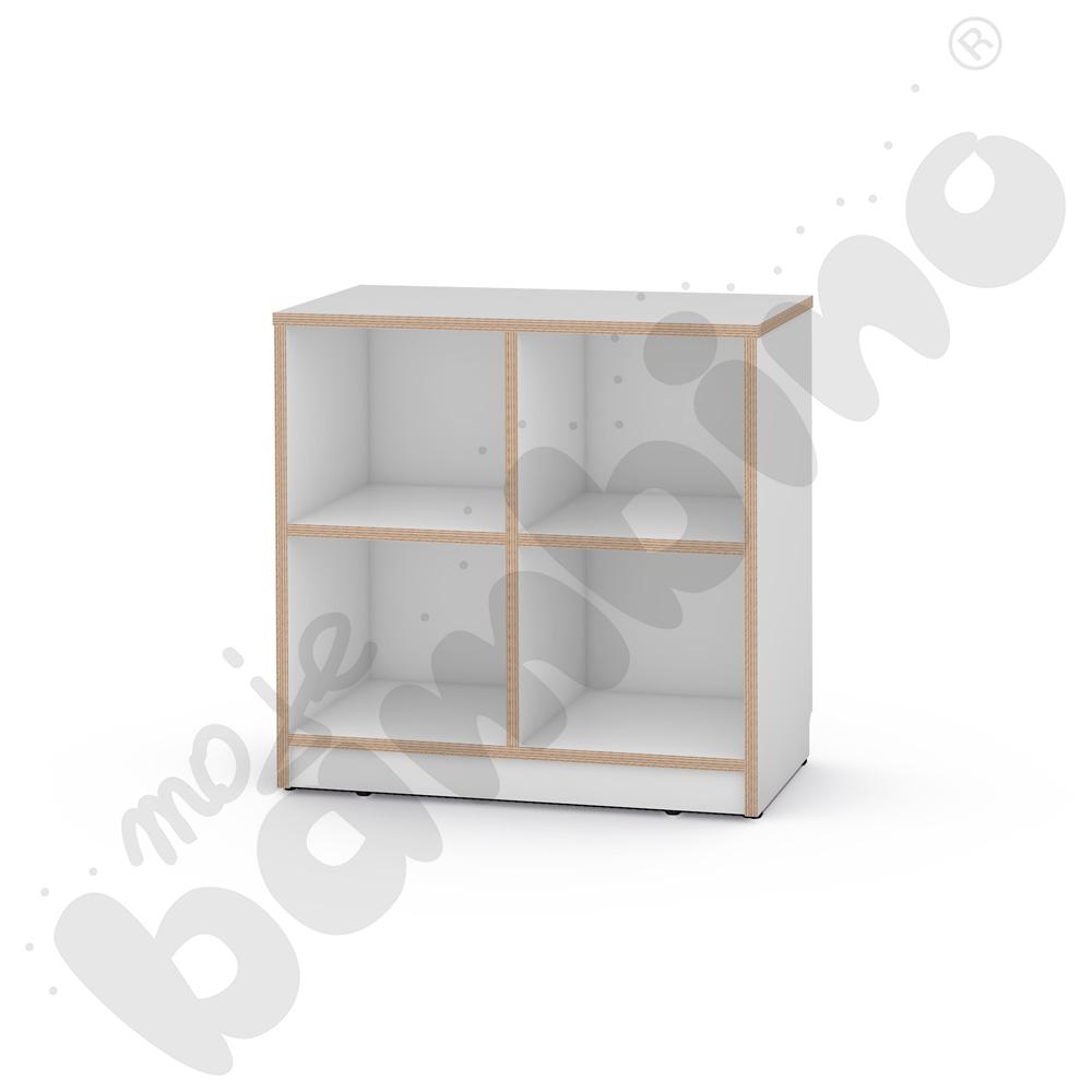 Niska szafka NEA z 4 przegrodami