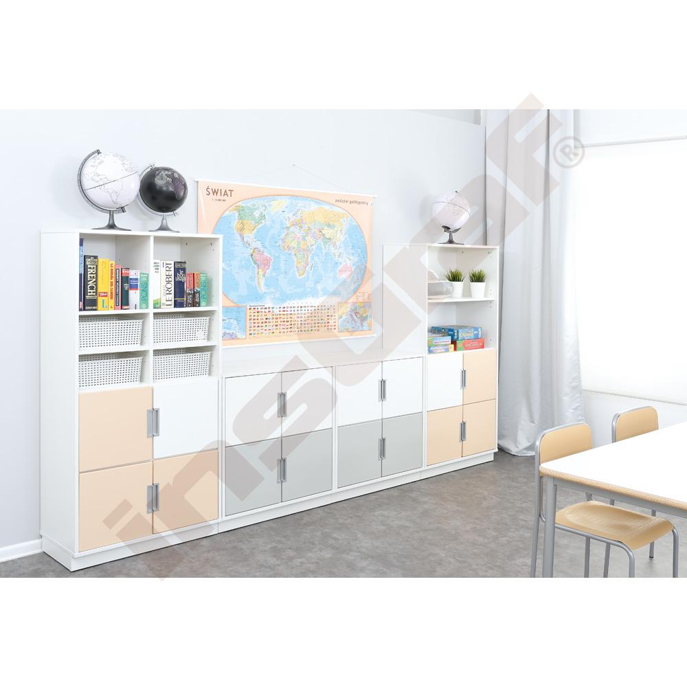 Quadro -sestava 85, 90°, korpusy světlý javor