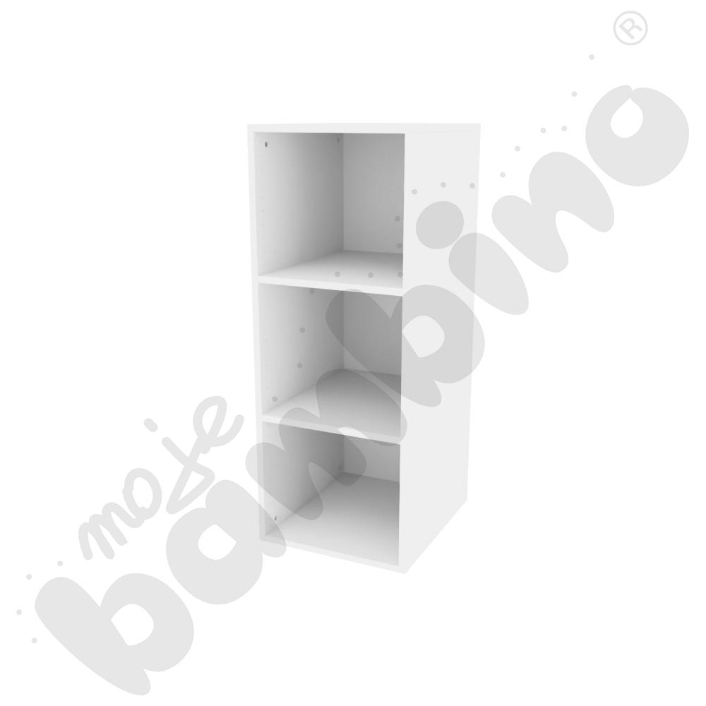 Nadstawka L głęboka na słupek Grande - biały