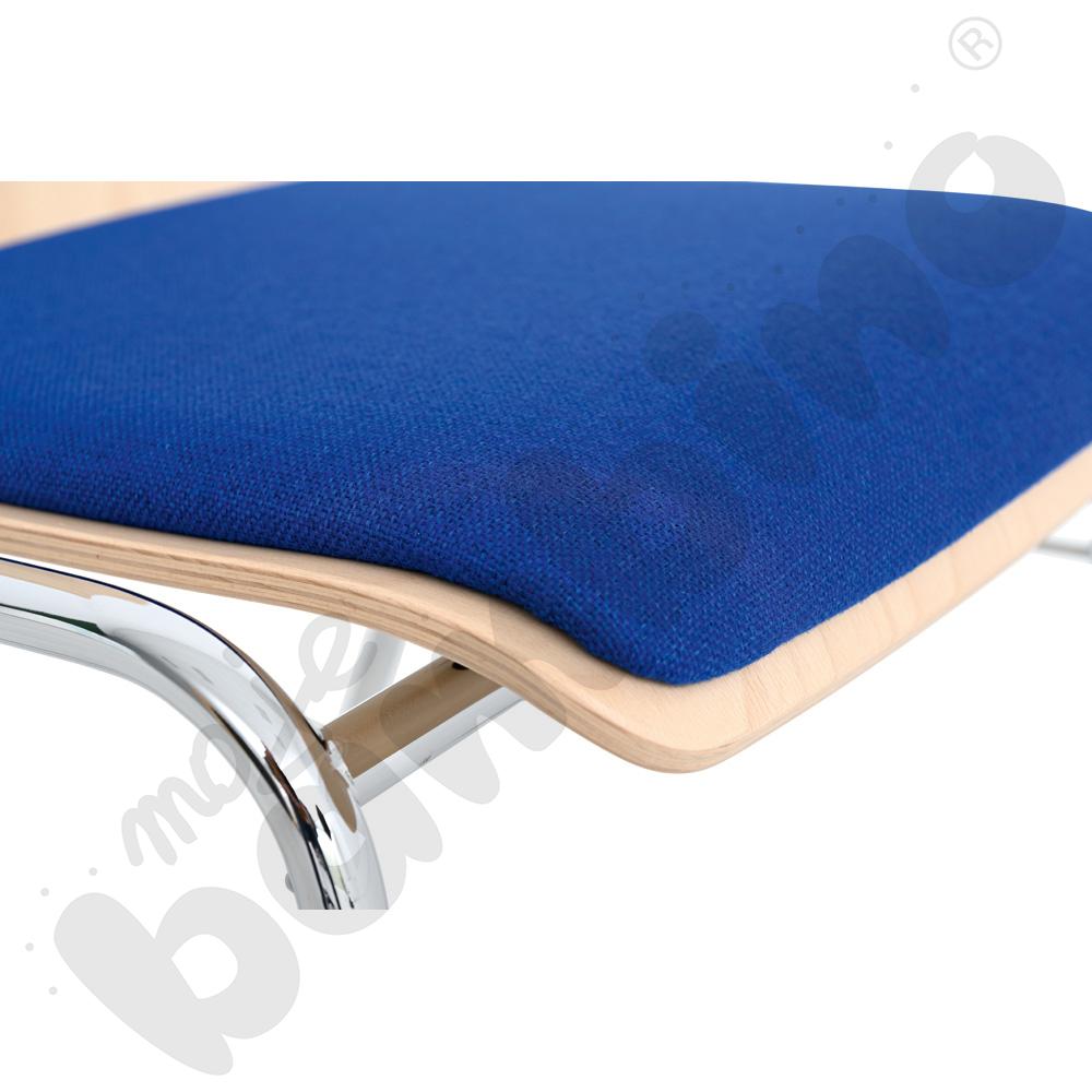 Krzesło Wing II seat plus chrome - pełne oparcie