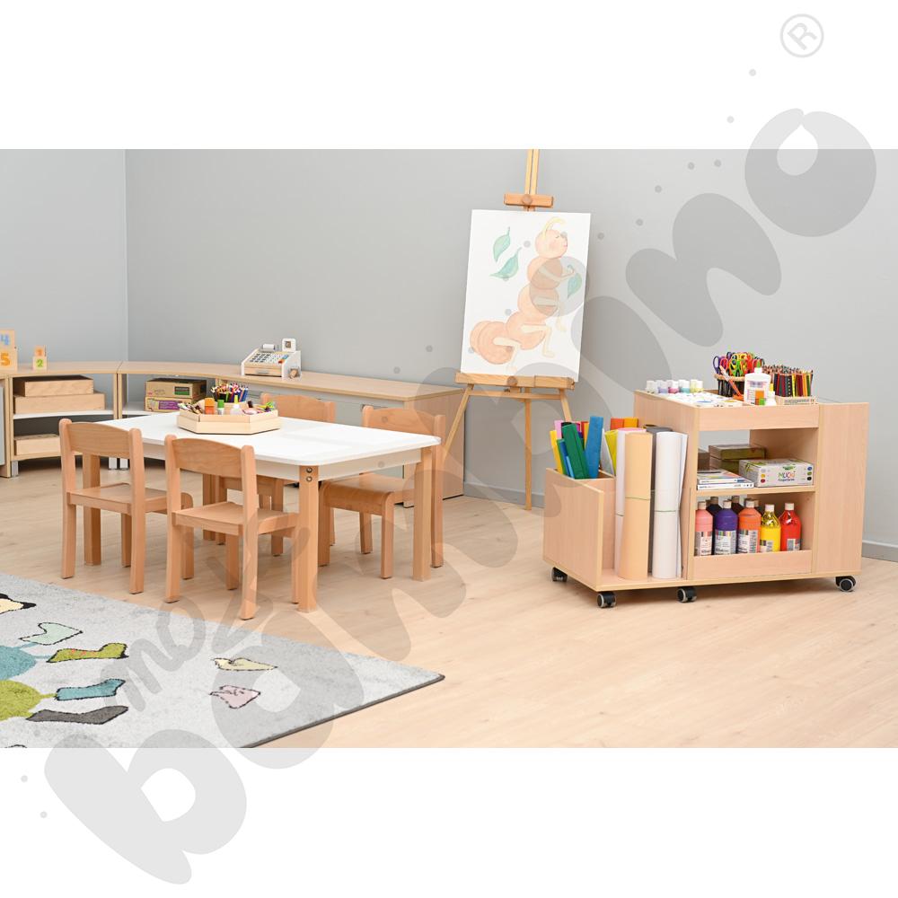 Szafka plastyczna niska