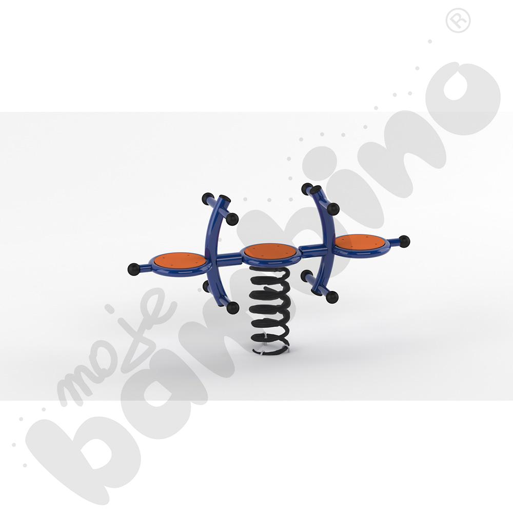 Bujak dwuosobowy na podstawie metalowej