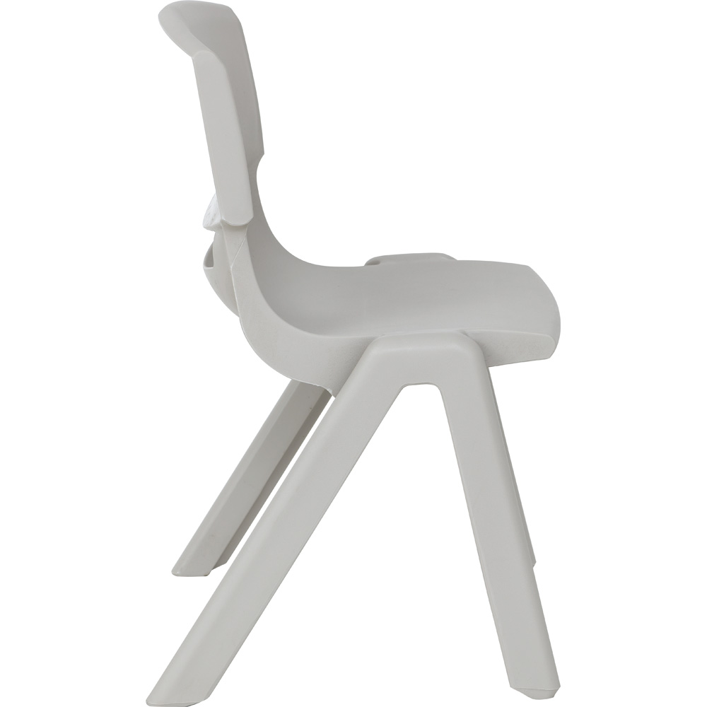 Stolička Dumi, veľ. 1 - výška 26 cm - k stolom 46 cm - šedobéžová
