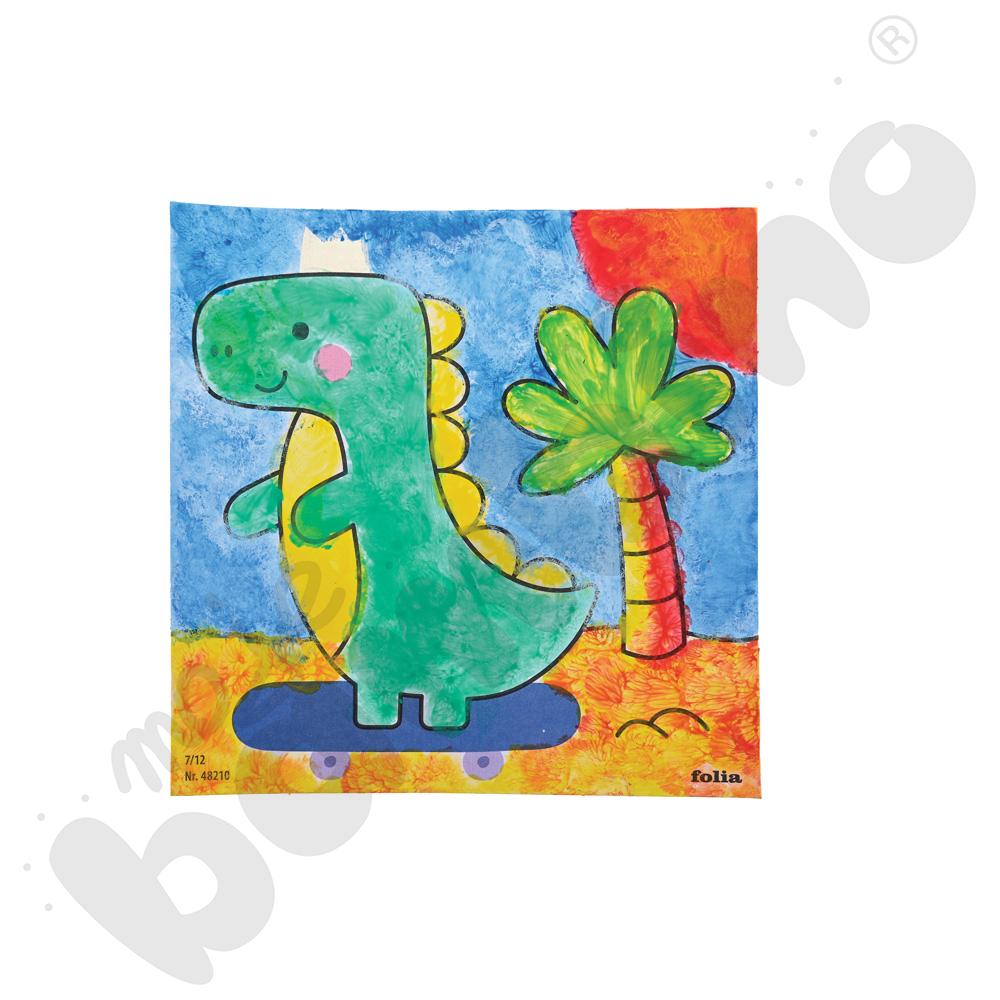 Farby do malowania palcami - Safari