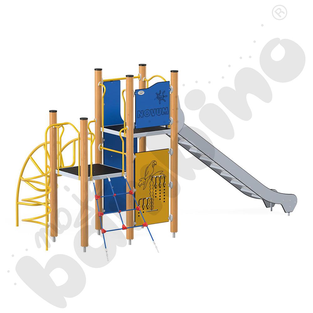 Orbis - platforma 13, drewniane słupy