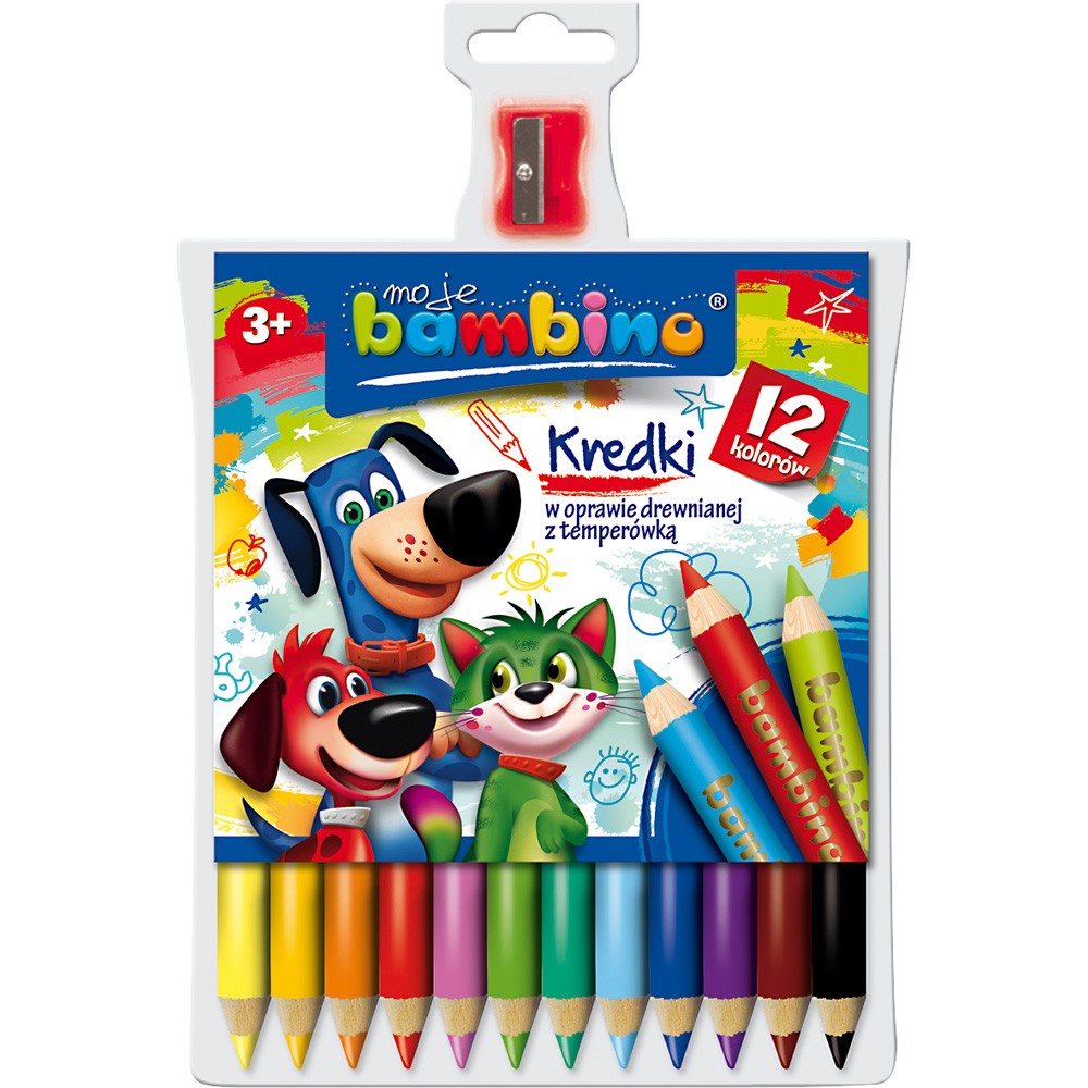 Farbičky Bambino 12