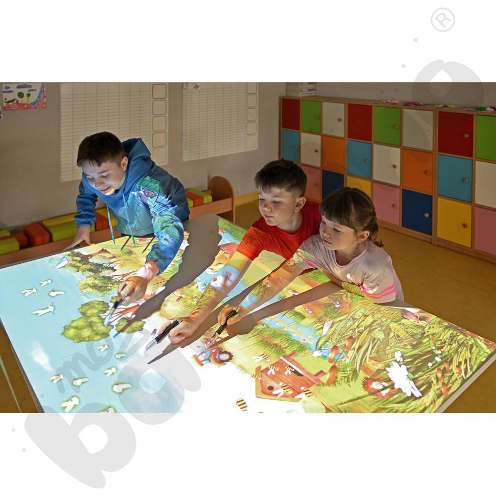 Podłoga Interaktywna FunFloor Mobilny 3 w 1