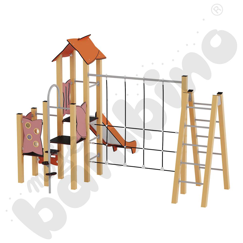 Zestaw Urbi 7, słupy metalowe A