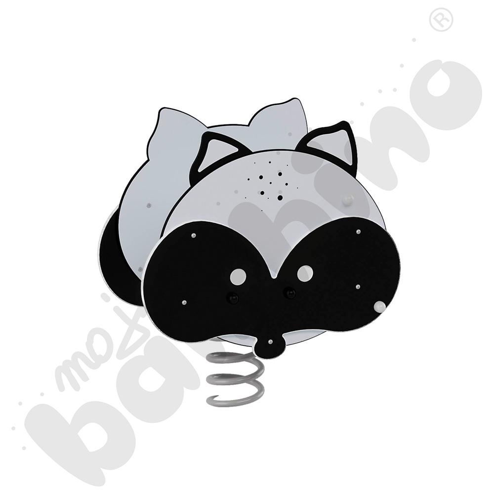 Sprężynowiec Szop na podstawie betonowej