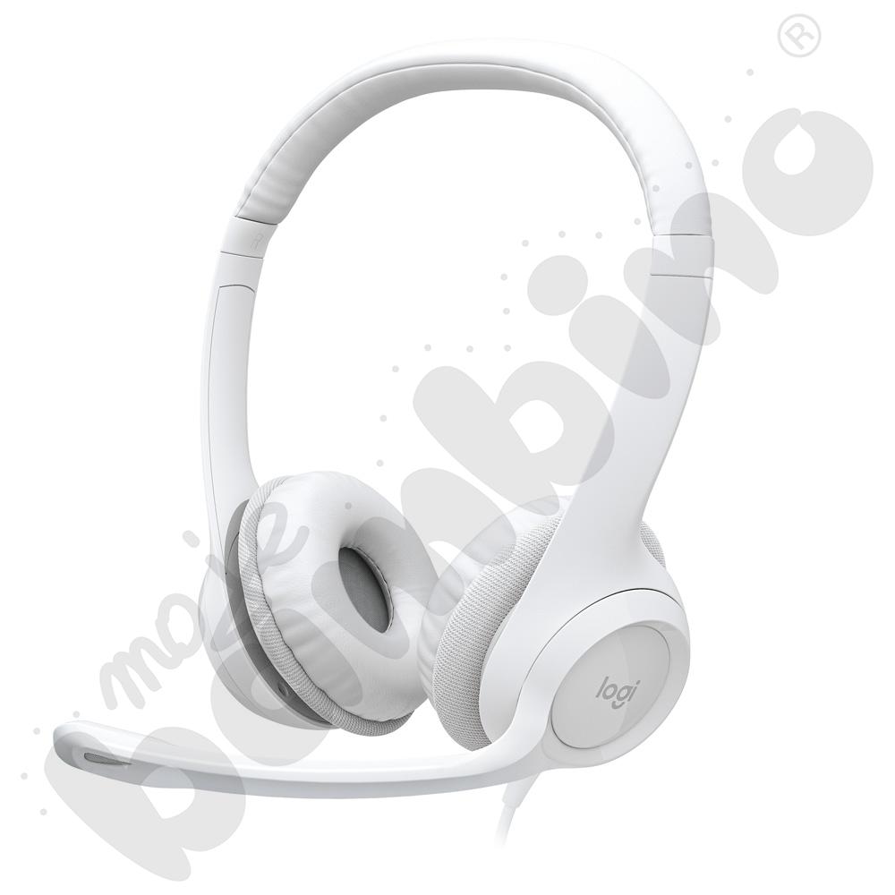 Słuchawki Logitech H390 białe