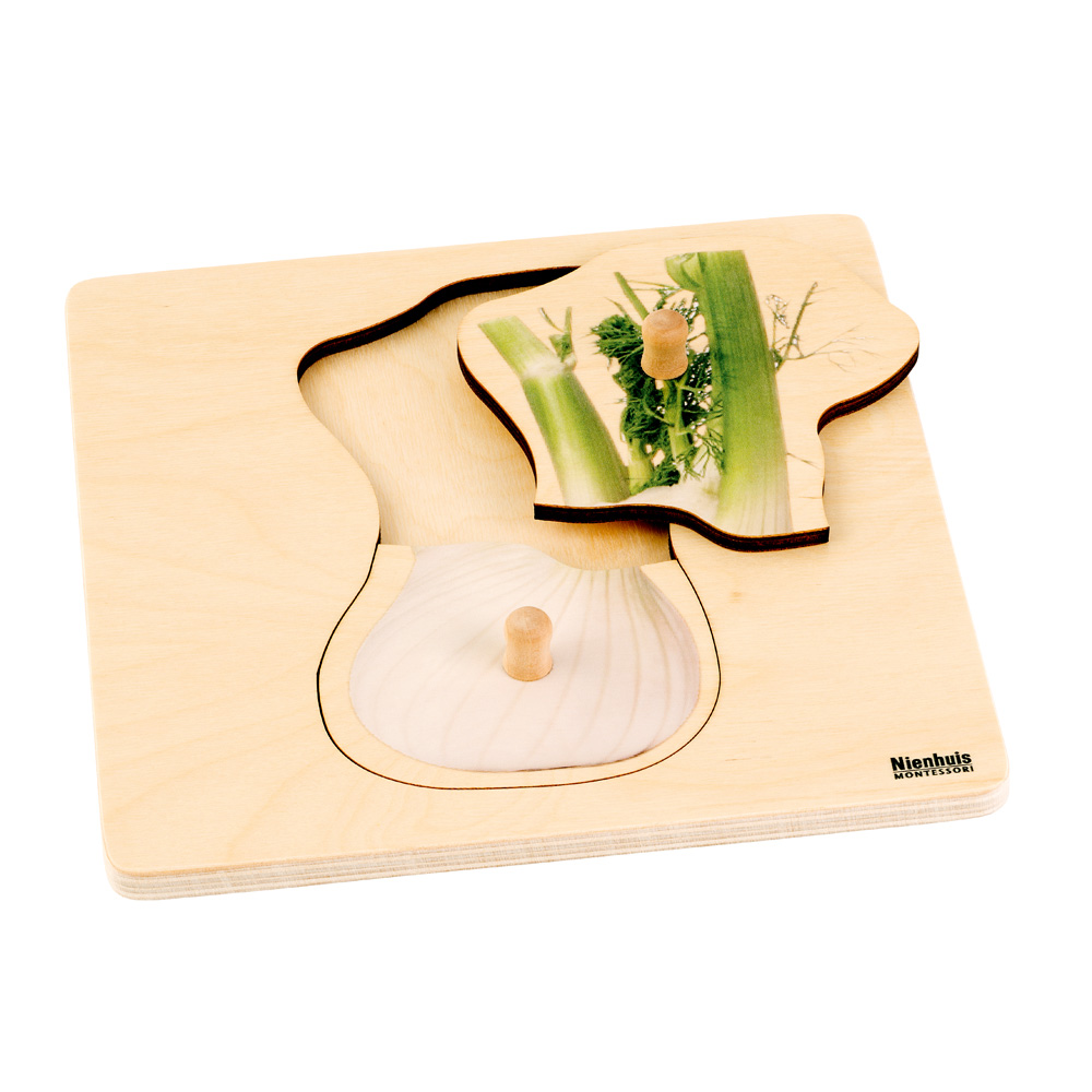 Puzzle pre najmenších - Montessori - kôpor