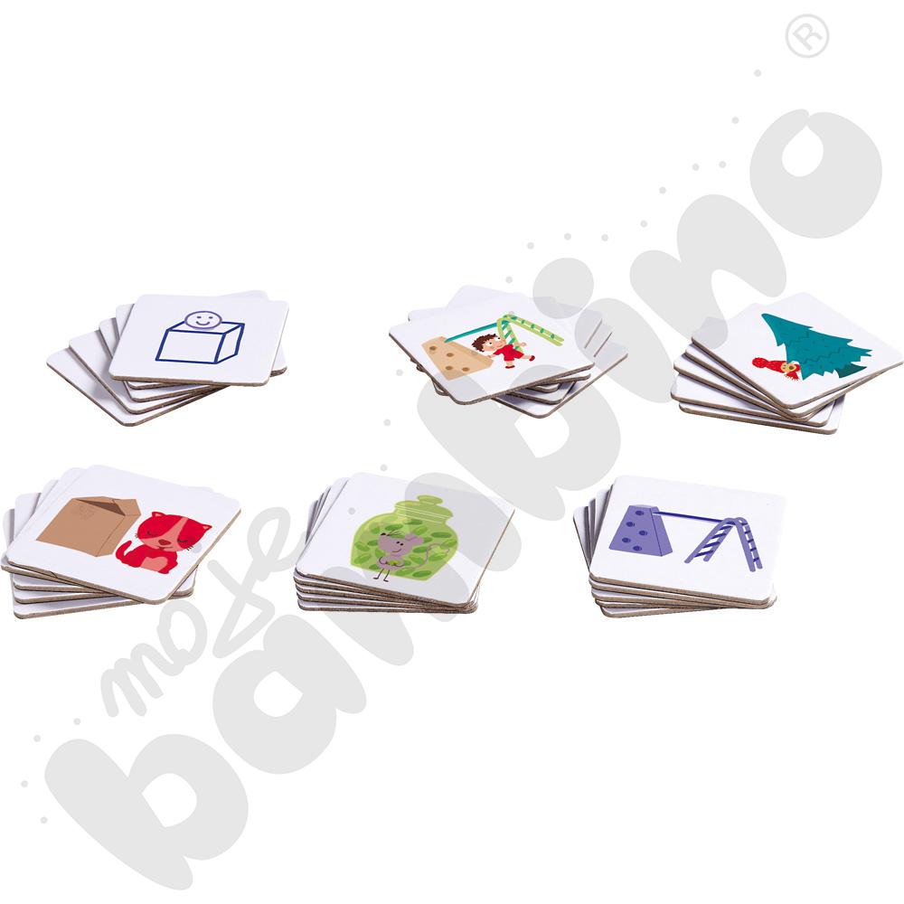 Tafelki magnetyczne - orientacja przestrzenna