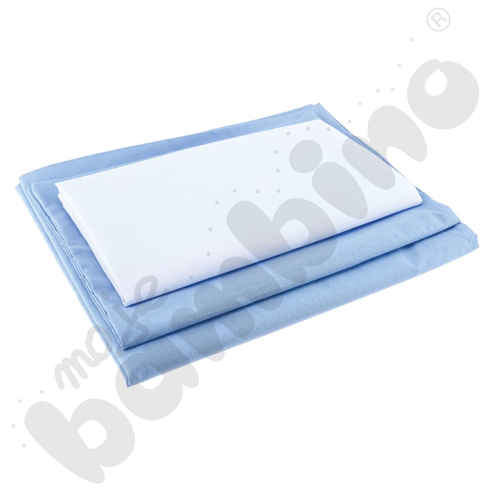 Komplet pościeli przedszkolnej - niebieskiej