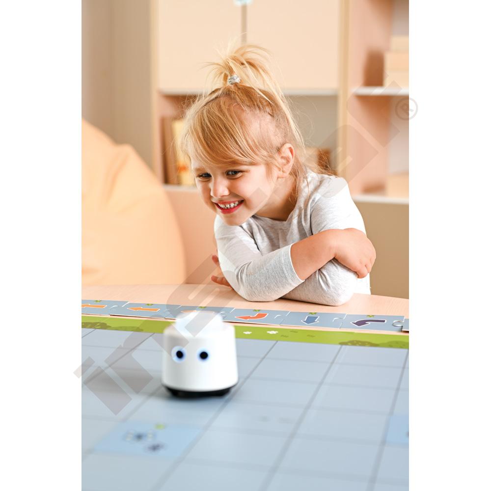 LOGI miniBot - kódovanie so žabkou A, verzia 2