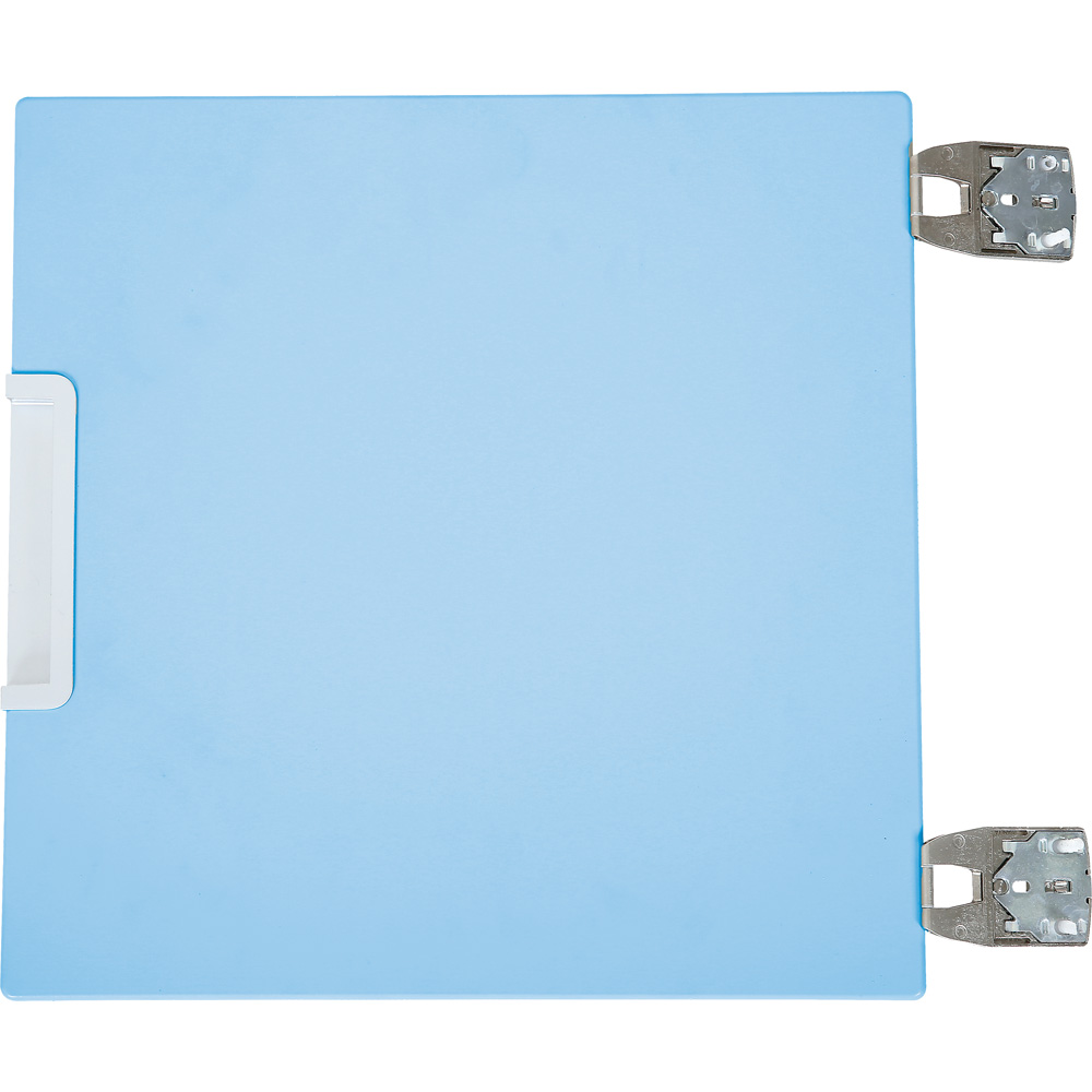 Quadro - malé dvierka 90 st. pre upevnenie do korpusu, tiché zatváranie - jasnomodrá