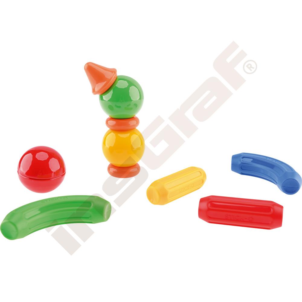 Magformers Stick-0 Základná sada, 10 ks