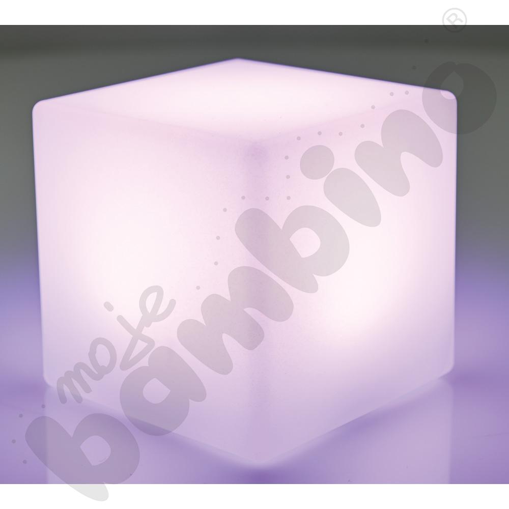 Lampa LED - sześcian mały 