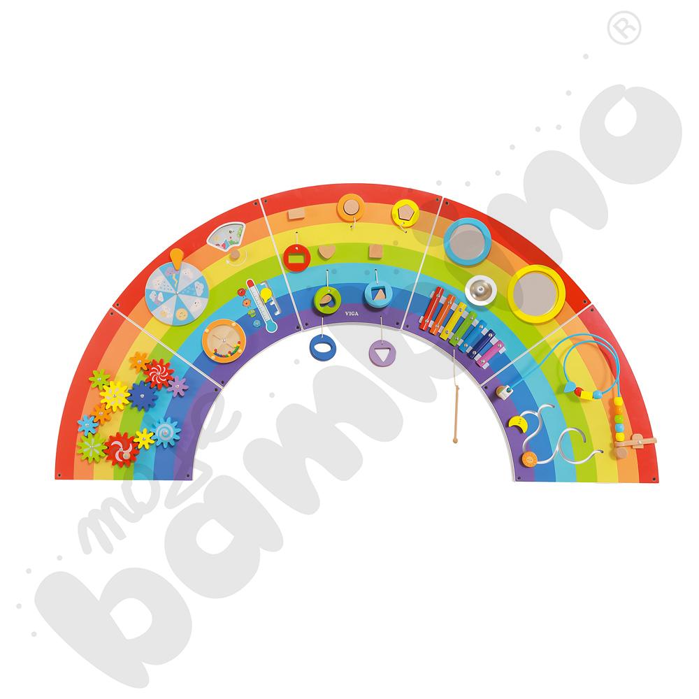 Tęczowy panel aktywności