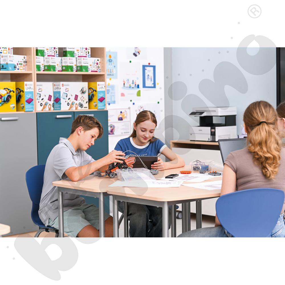 Stół Lektor mobilny prawy - klon jasny