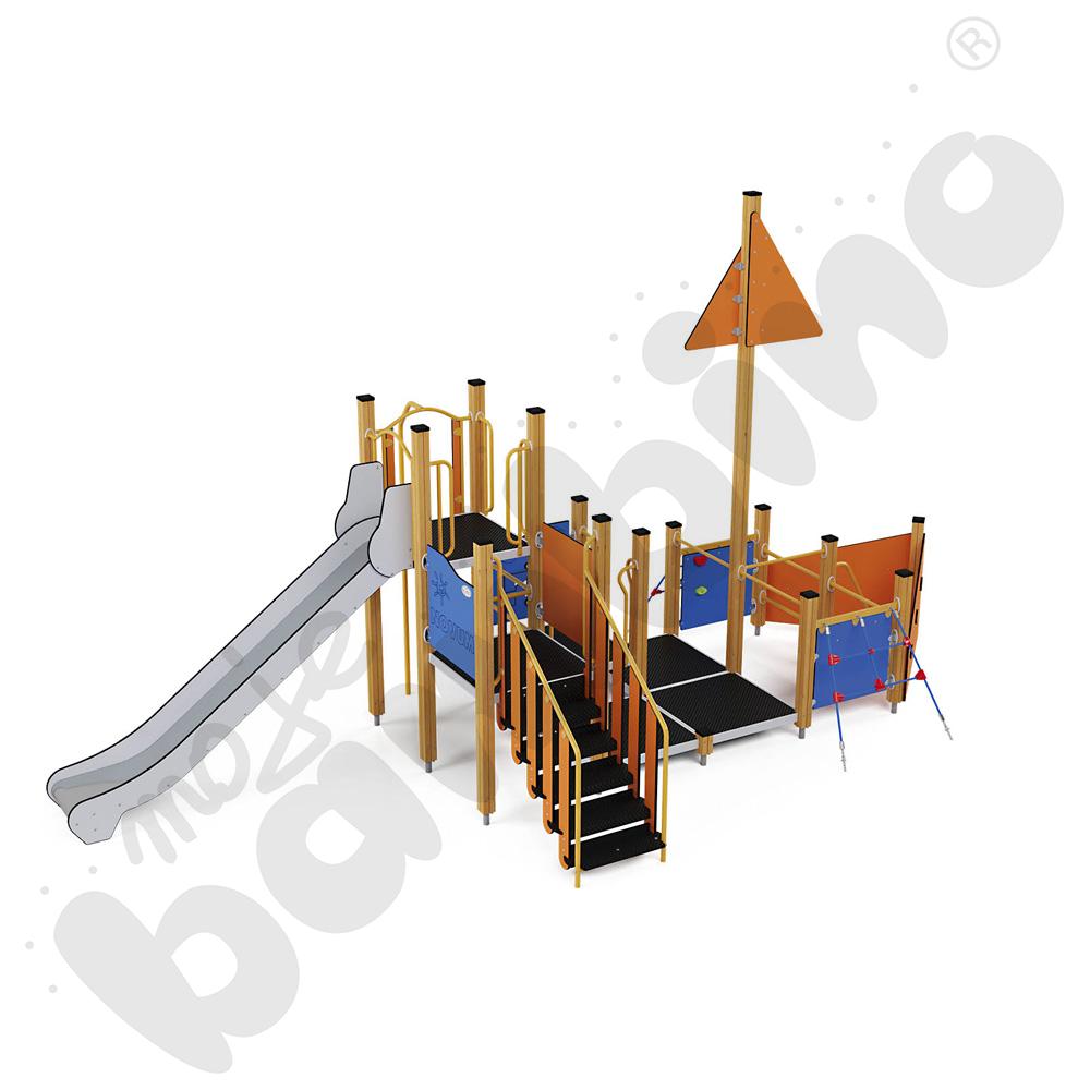 Quadro - zestaw 12454, drewniane słupy