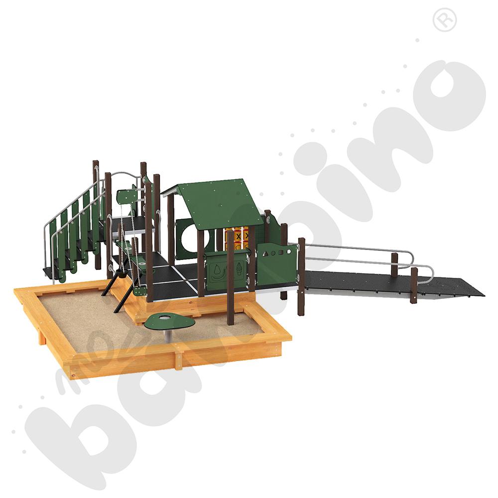 Zestaw Quadro z piaskownicą, recykling