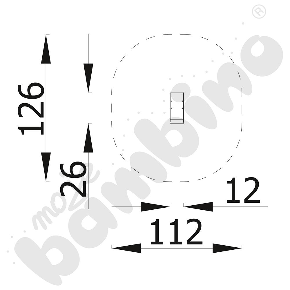 Domek dla ptaków stojący Terra